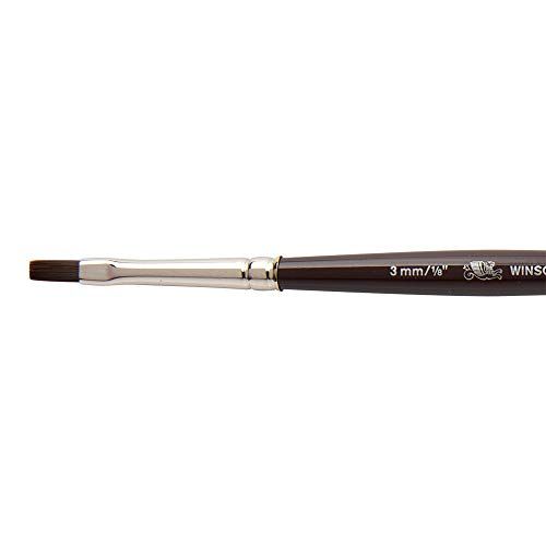 Winsor & Newton Galeria - Acrylverfpenseel - Plat - Korte steel - 3 mm - 0094376873054