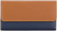 Mywalit Tri-fold Zip Wallet Leren Portemonnee 17 cm - Dames - Horizontaal - bosco