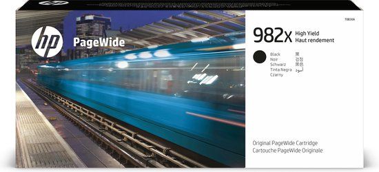 HP 982X Black High-Capacity PageWide Ink Cartridge - T0B30A