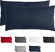 Komfortec Set van 2 Premium Kussenslopen 40x80 cm - Blauw