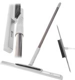 KADAX waterwisser voor ramen, cabines, vloeren, spiegels, 2-in-1 telescopische borstel