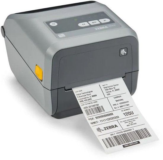 Zebra ZD421 labelprinter Thermo transfer 203 x 203 DPI Bedraad en draadloos