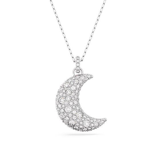 Swarovski Luna Ketting - Zilverkleurig - Vrouwen