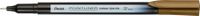 Pentel Pointliner colour S40 Fineliner - dye ink, 0,4 mm, bruin (12 stuks)