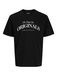 JACK & JONES Shirt zwart / wit