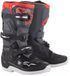 Alpinestars Tech 7 S Noir Gris Foncé Rouge Fluo Chaussures - Taille 6