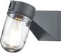 Elstead Lighting Portofino LED Wandlamp Buitenlamp Grey RVS Geborsteld IP44 E27 40W Dimbaar