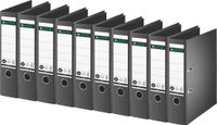 Leitz Ordner 1007/1008, A4, Zwart, 52/80 mm Rugbreedte