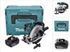 Makita DSS 611 G1J accu-cirkelzaag 18 V 165 mm + 1x accu 6,0 Ah + Makpac