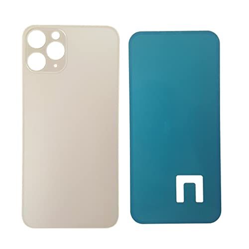 DHLK DHLK® Back Glas compatibel met iPhone 11 Pro - Achterkant Glas Big Hole (Wit)