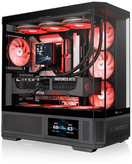 Thermaltake View 370 TG ARGB Midi Tower Zwart