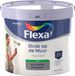 FLEXA Strak op de muur - Muurverf - Mengcollectie - Vol Grafiet - 5 Liter