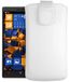 mumbi Echt leren hoesje compatibel met Nokia Lumia 930 hoes leer tas case wallet, wit