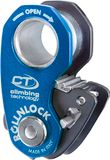 Rollnlock Climbing Technology ROLLNLOCK, antraciet/ELECTRICBLUE, uniseks blokkering voor volwassenen, eenheidsmaat