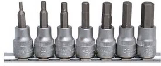 BGS Inbus doppenset 3 - 10mm 3/8 7 delig 5107
