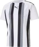 Puma Teamliga Shirt Korte Mouw Kinderen - Wit / Zwart