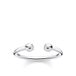Thomas Sabo ring bolletjes met stenen zilver 925 sterling zilver TR2319-051-14-48