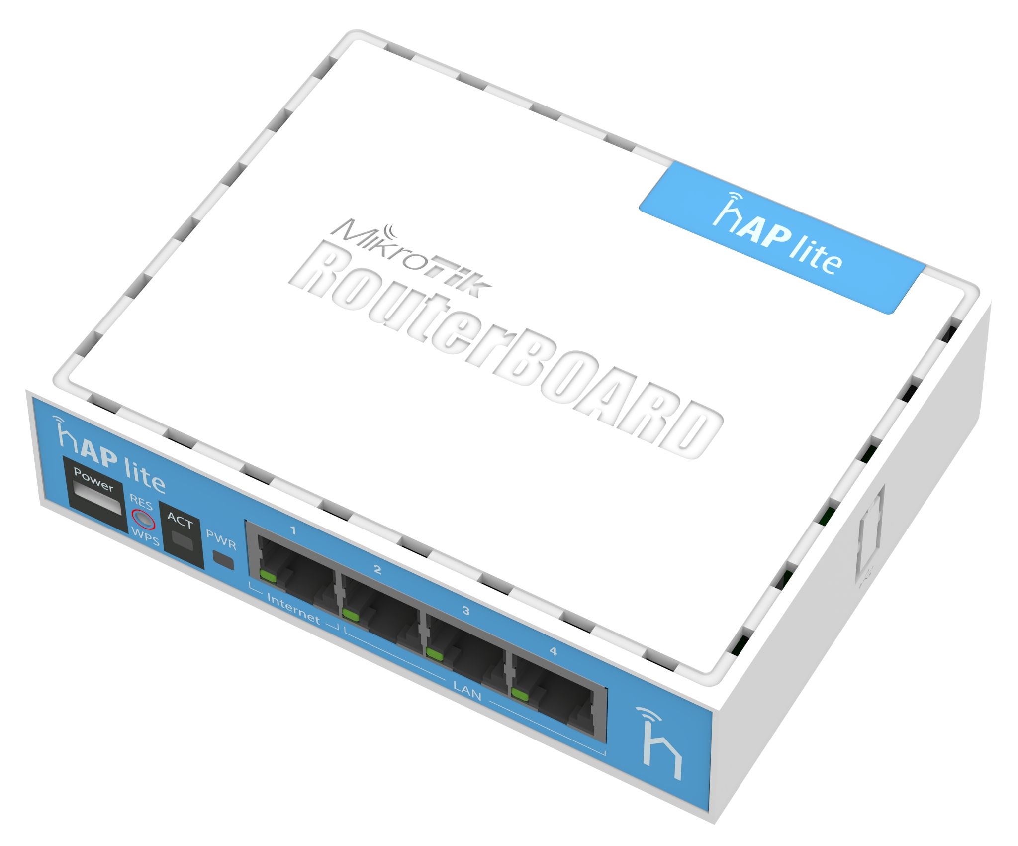 MikroTik hAP lite - Wit - RB941-2ND