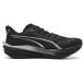 PUMA Deviate NITRO™ 4 Brightstride chaussures de course pour hommes, noir/argent, taille 40