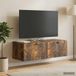 Maison Exclusive meuble TV mural 99 x 41 x 30 cm chêne fumé