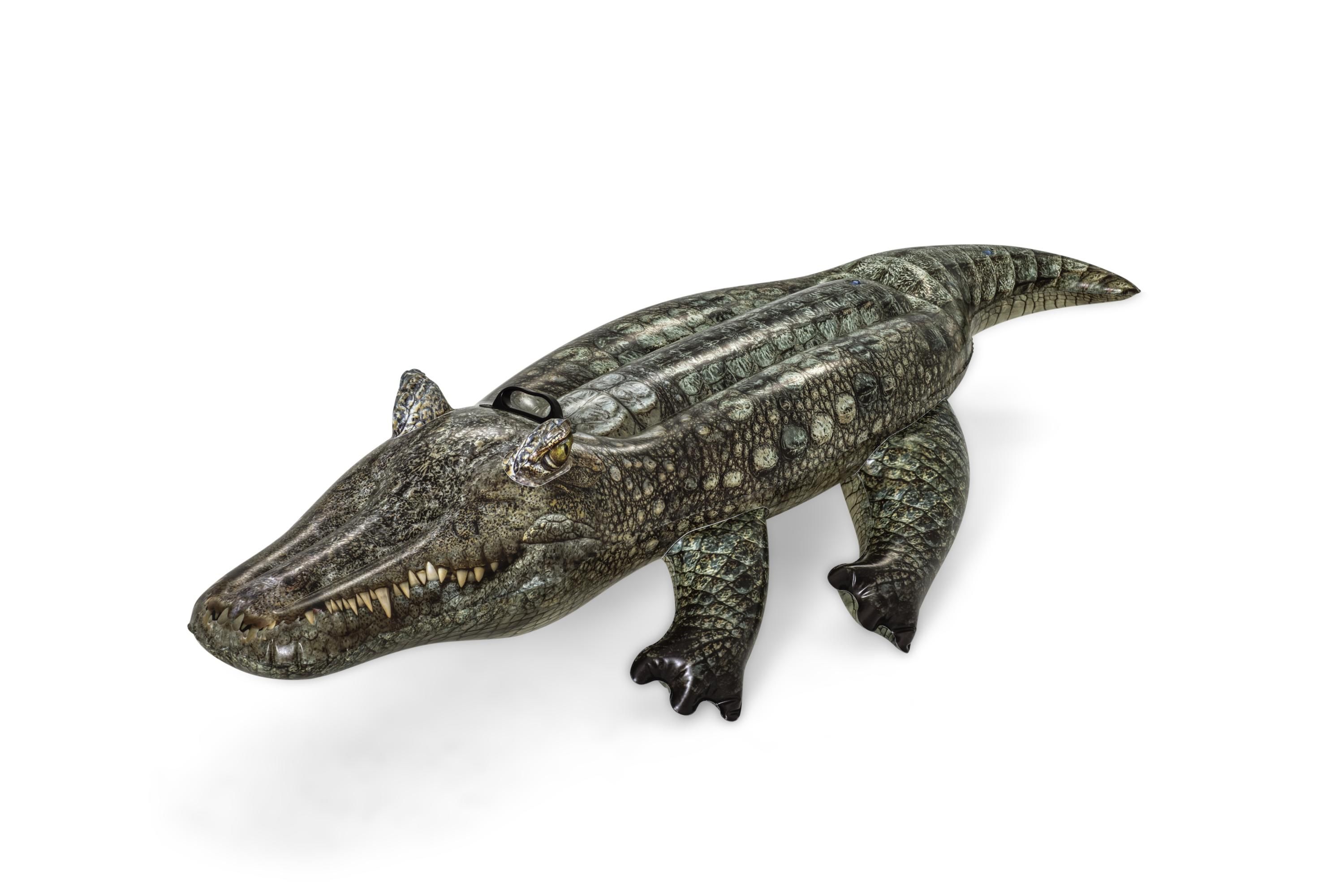 Bestway Realistic Reptile Opblaasreptiel voor Kinderen - Groen - 78x38cm - 3+ jaar