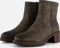 S.Oliver vegan Enkellaarsjes taupe Synthetisch - Dames - Maat 39