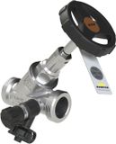 Kemper NIRO clapet anti-retour inclinée, avec robinet de vidange, filetage extérieur, figure 060 1G, DN 40, 0601G04000