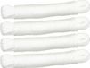 AMIG Corde - 4x - 10 mètre - D3mm - polypropylène - 50 kg - blanc - corde à linge - jardin