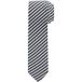 OLYMP Stropdas rook blauw, Horizontale strepen