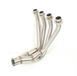 IXRACE Compleet uitlaatsysteem Z8 voor Kawasaki Z1000 SX BQ7774 INOX