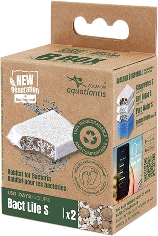 Smulders Aquatlantis Bio filtermedium Small Type: Bact Life S