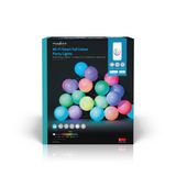 Nedis SmartLife - WLAN LED-Lichterkette - 20 Leuchtmittel - 10m - RGB - IP65