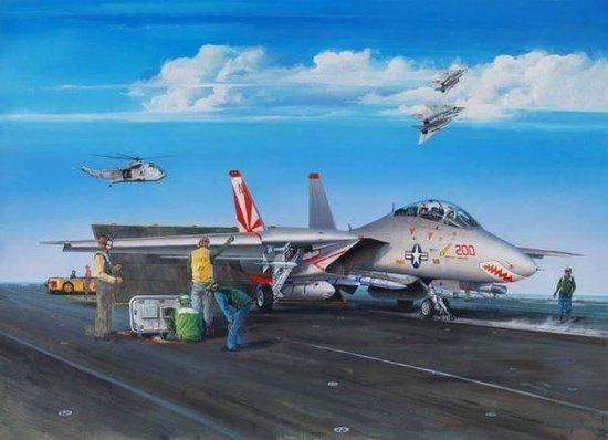 Trumpeter F-14A Tomcat Model Kit - Plastic - 28869