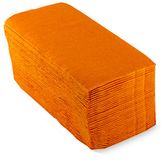 Hanglamp Morigami Hanglamp ser42107566 Premium, servet 40 x 40, 2-laags, 1/8 gevouwen, 40 servetten, punta-punta, oranje