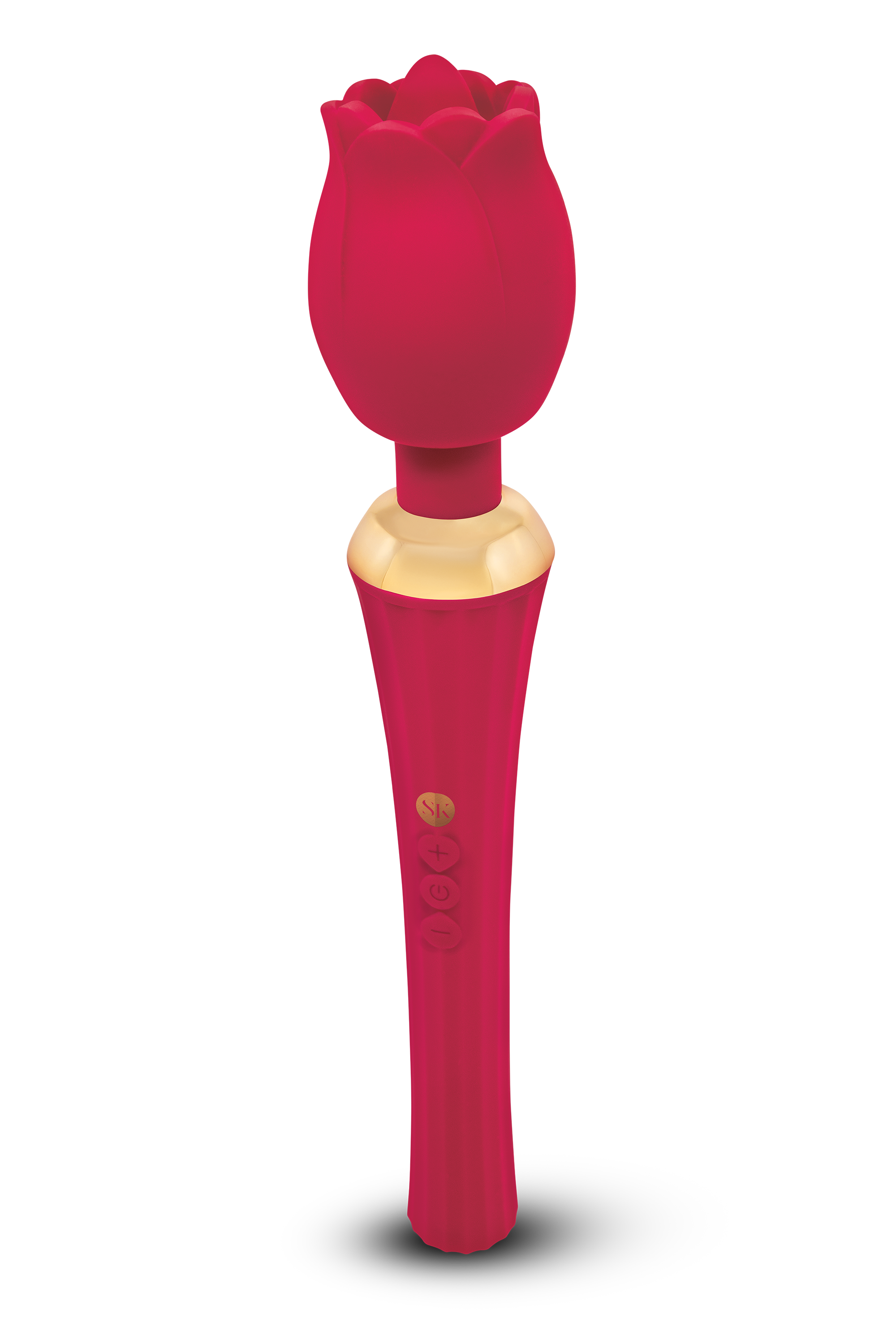 Secret Kisses Rosegasm Rose Wand Clitoris & Wand Vibrator