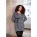 Seraphine Tunique d'allaitement Bleu marine Taille : 18