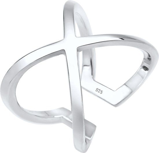 Elli Ringen 925 Sterling Zilver Gekruist