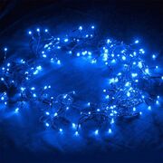 Somultishop Kerstverlichting, 10,5 m, 160 ledÂ´s, Blauw, kerstslinger, lichtketting,kerstversiering.