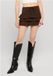 Urban Classics Volants Jersey Korte rok Bruin L