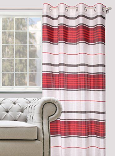 Olimpia Splendid Douchegordijn, stof, rood, 140 x 245 cm