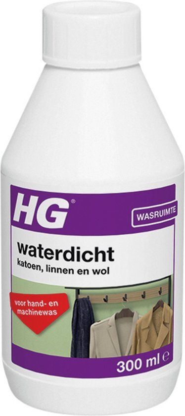 HG Waterdicht Wasruimte - Katoen, Linnen & Wol - 300 ml
