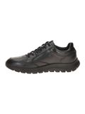 ECCO Hommes City Stride Cuir Baskets Noir 47