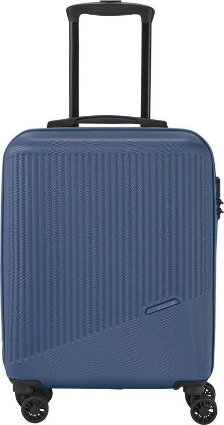 Travelite Bali 4 Wiel Trolley S - 55 cm - Blauw