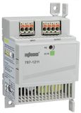WAGO Compacte stroomvoorziening 787-1211 | 1-fase, voeding primair geklokt, DIN-rail voeding (DIN-Rail), DC 12 V, 5 A, DC-OK LED