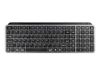 Mars Gaming MK-SILENKEYS, Engels US, Draadloos Compact Full-Format Toetsenbord, Laag Profiel, Stille Schaar Schakelaars, Copilot AI-toets, Bluetooth 5.1 Dual + 2.4GPRO, 200u Batterij, PC/Mac, Zwart