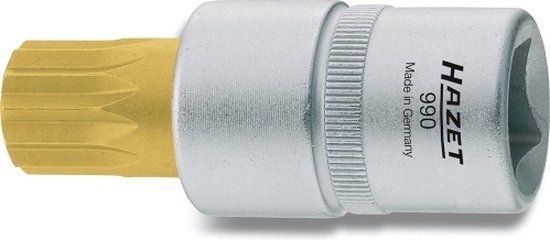 Hazet - Bitdop veeltand 1/2 " M10