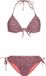 Protest Mystical 20 Triangel Bikini Dames - Maat XS/34 - Gestreept - California