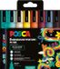 Posca Uni POSCA paintmarker PC-5M | 1 | 8 - 2 | 5 mm | etui van 8 stuks in geassorteerde Retro kleuren