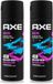 Axe 2 x Deodorant Bodyspray 100% Fresh Fragrance Marine Sea Breeze & Sage 150 ml Voordeelverpakking