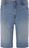 Jan Vanderstorm heren Denim Bermuda - 58 - lichtblauw - Plus Size